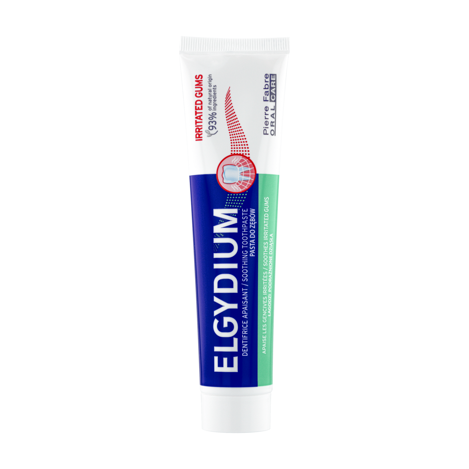 ELGYDIUM Na podrażnione dziąsła pasta do zębów