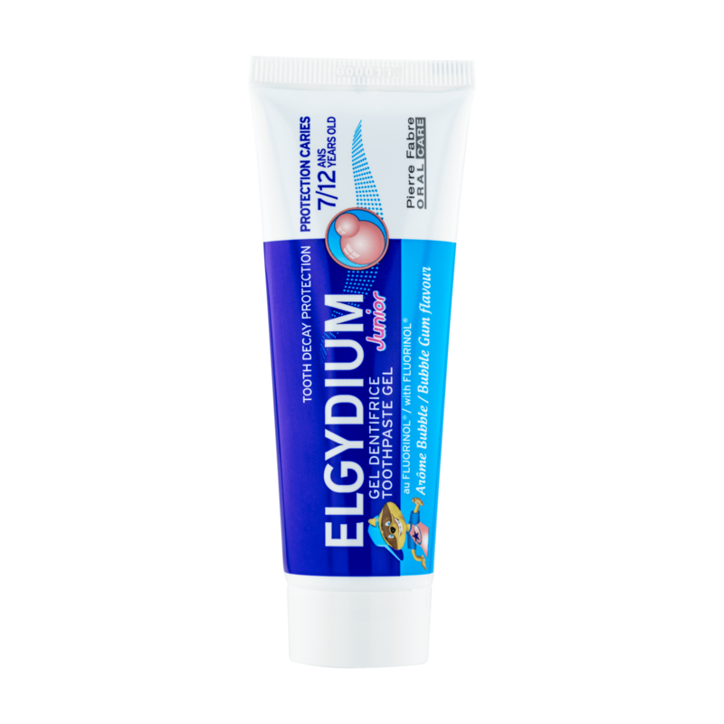 ELGYDIUM Junior Bubble 7/12 ans - dentifrice enfant