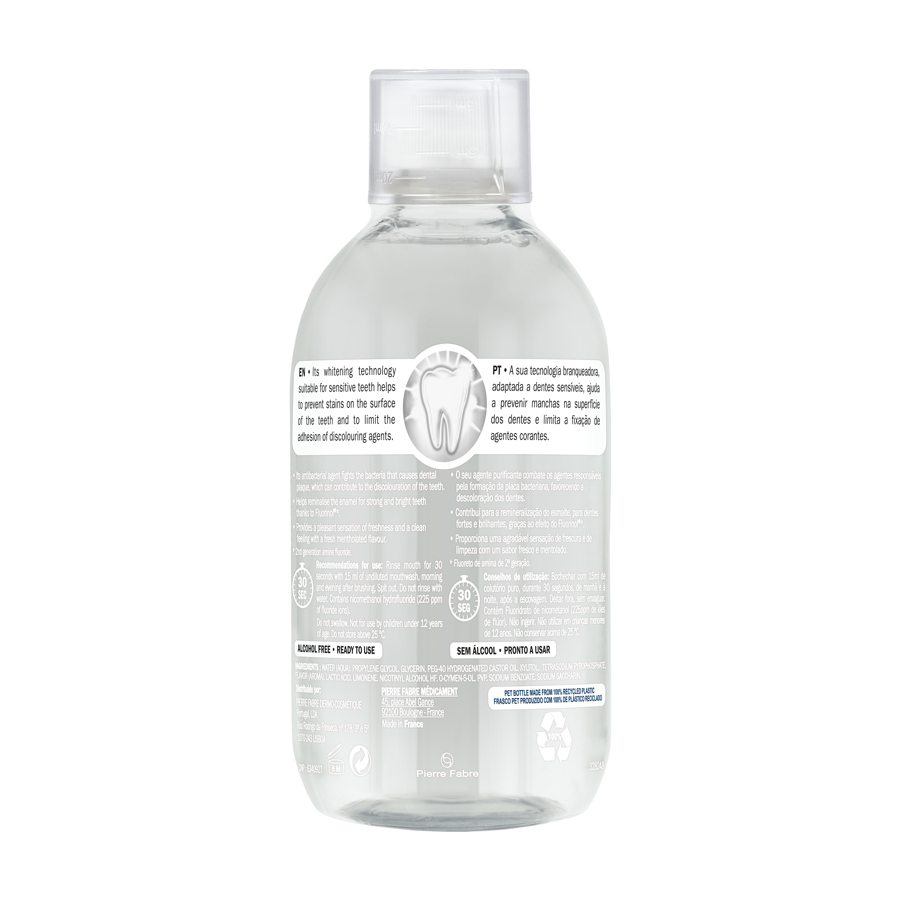 Eludril White - bain de bouche quotidien Blancheur