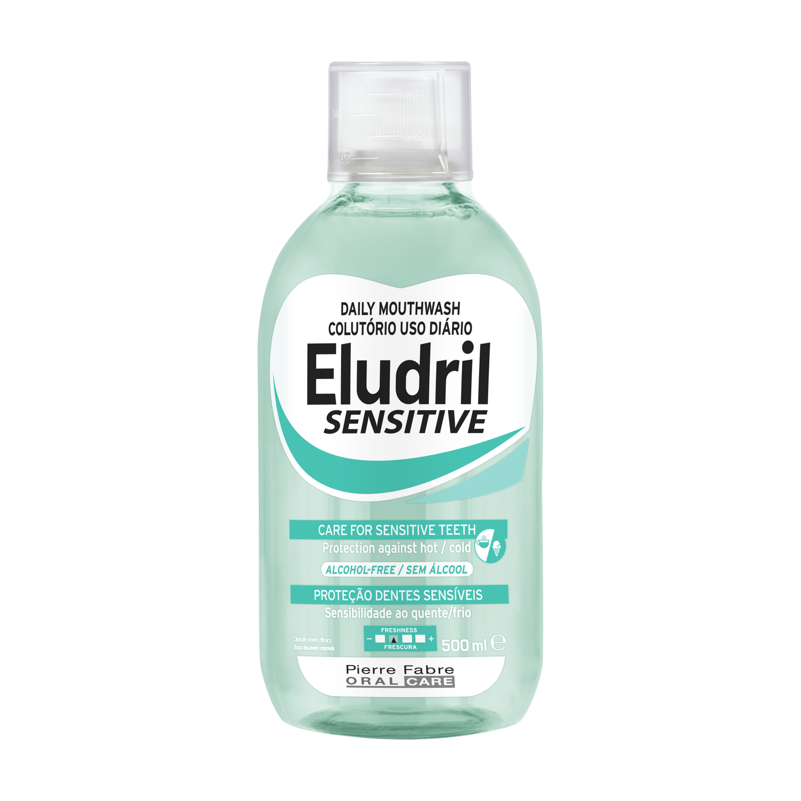 Eludril Sensitive - Bain de bouche quotidien soin dents sensibles