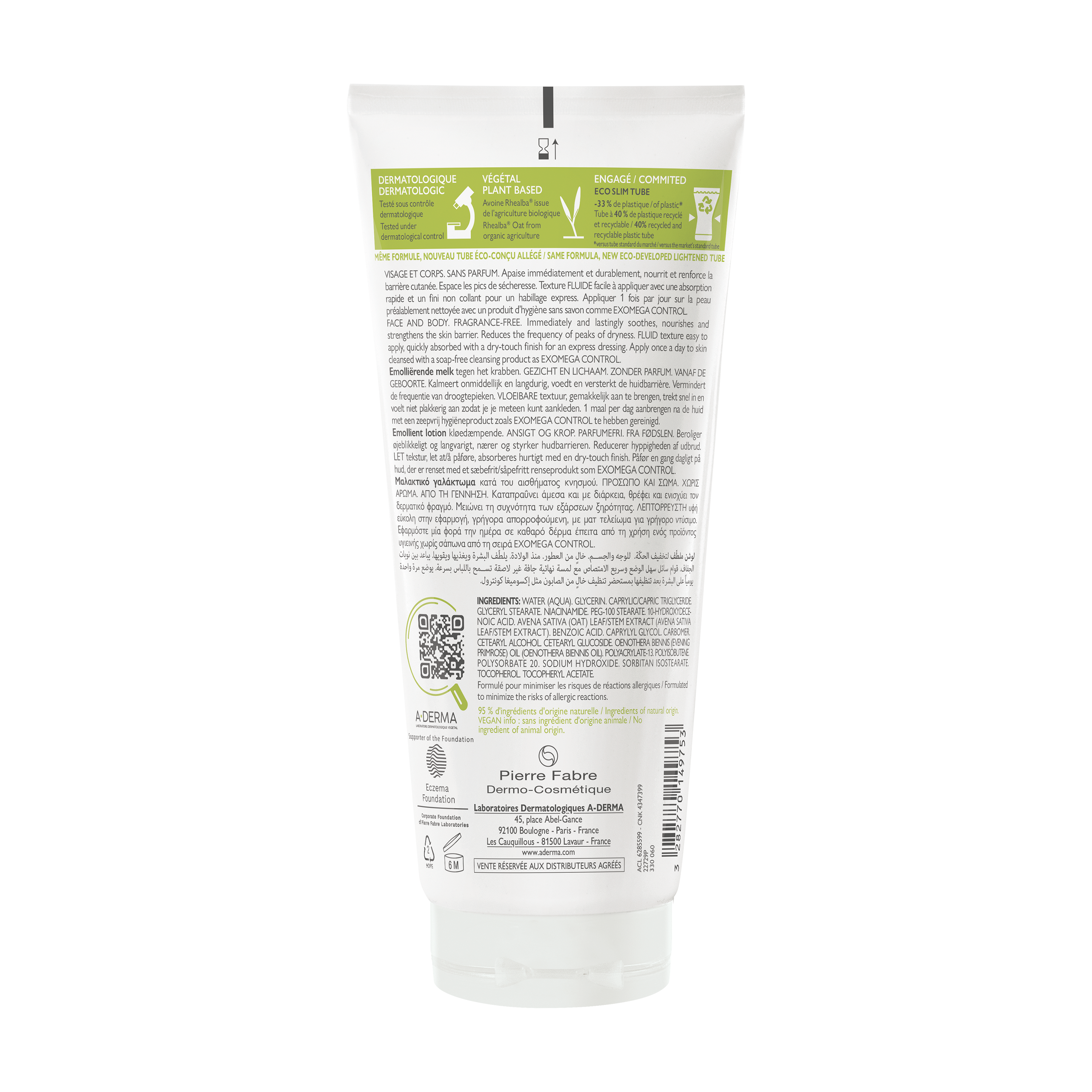 Rückfettende Milch gegen Kratzverlangen