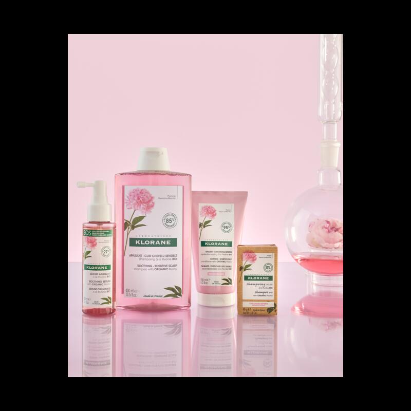 Szampon z ORGANICZNĄ piwonią
