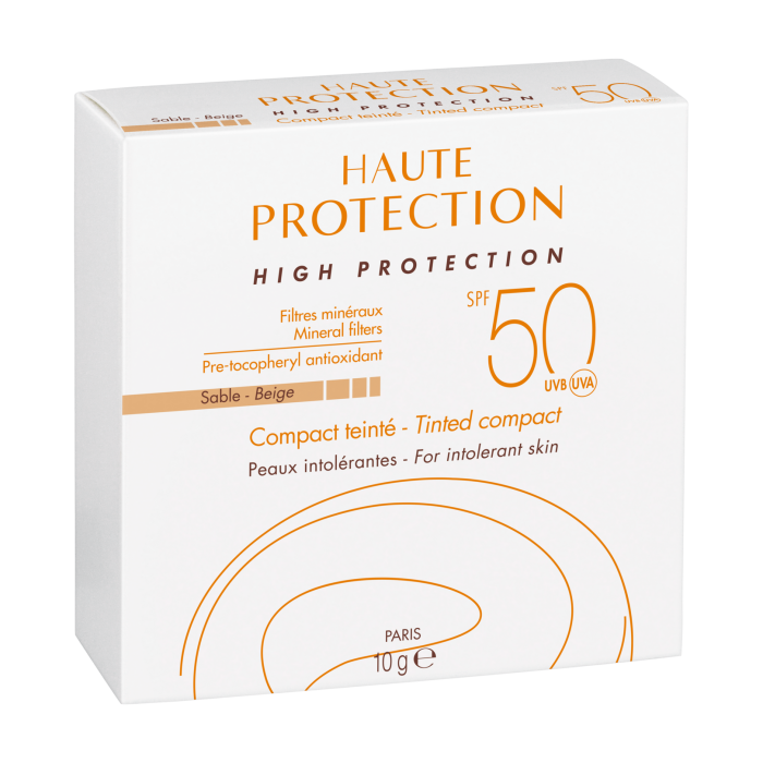 High sun protection - Tinted compact SPF50 Beige