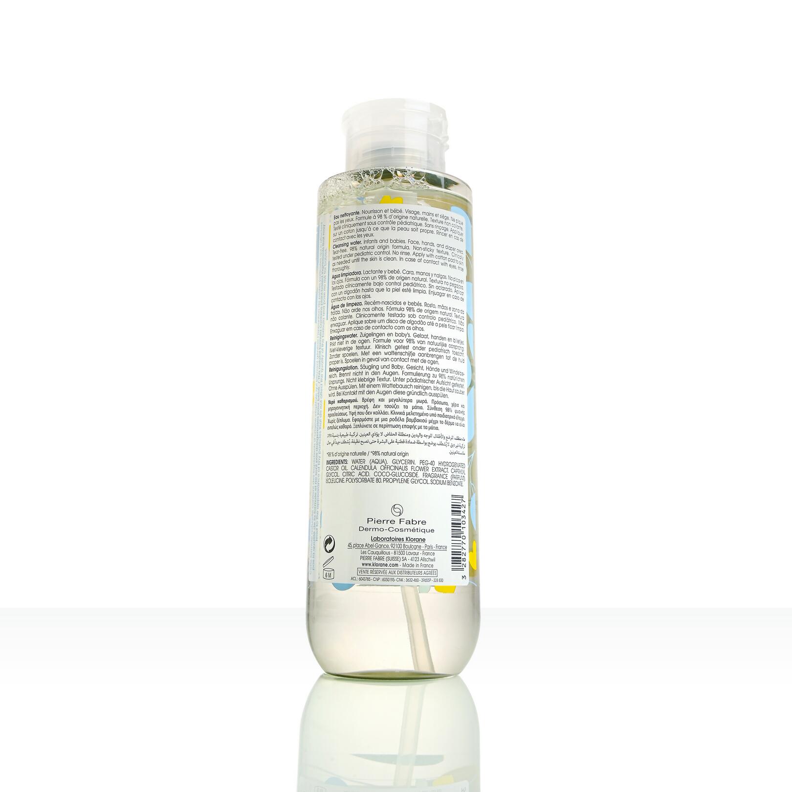 Eau nettoyante bébé