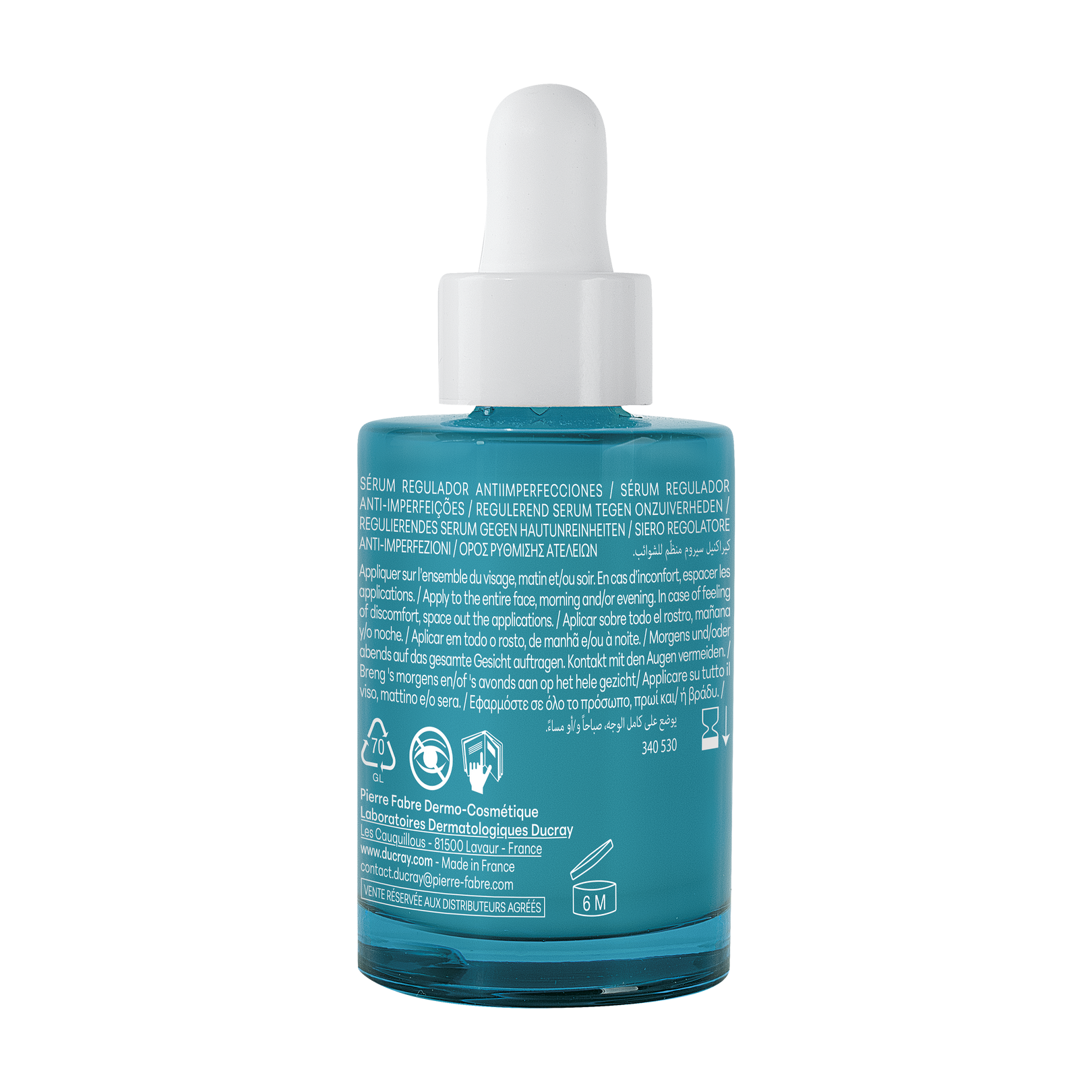 Anti-blemishes regulating serum