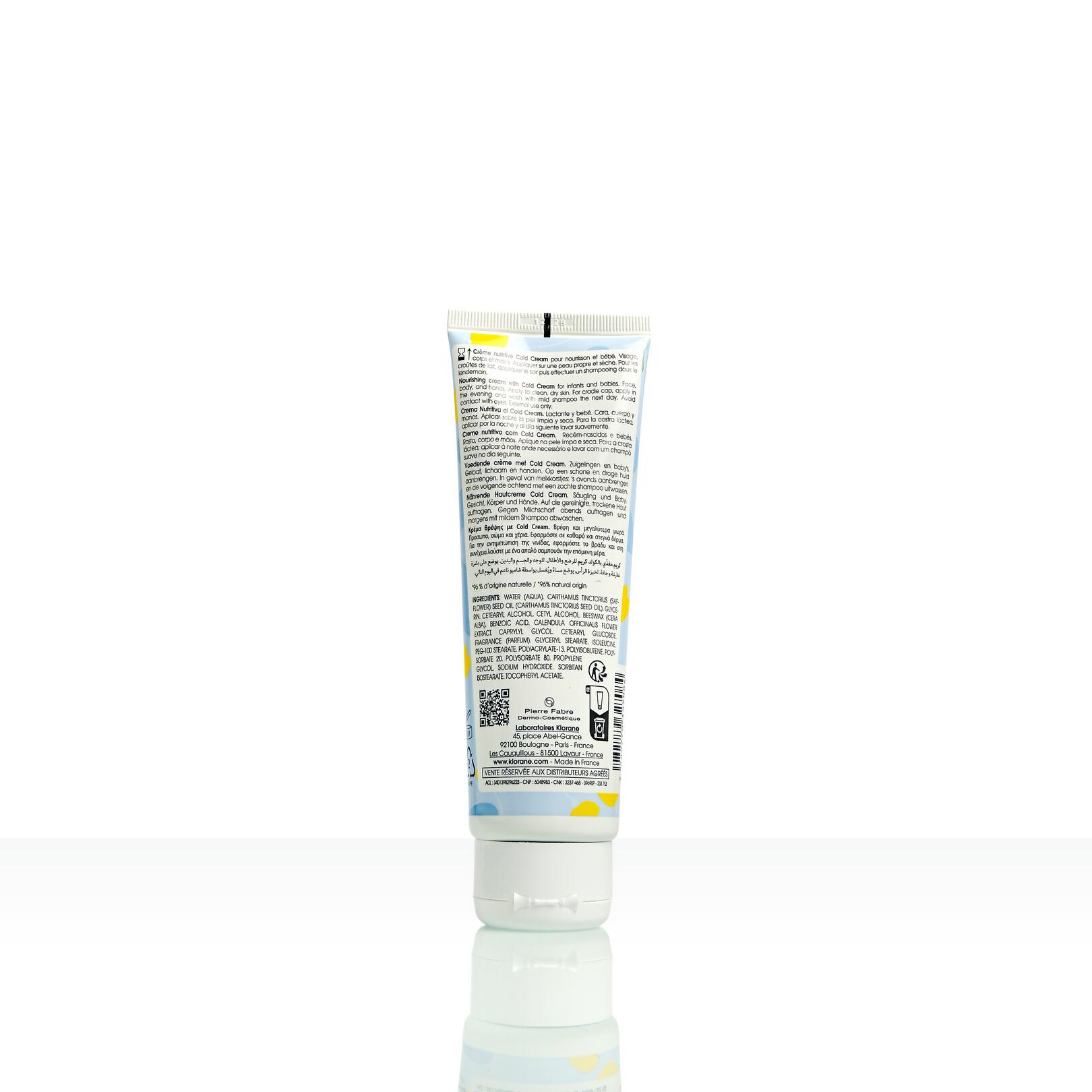 Crème nutritive au Cold Cream