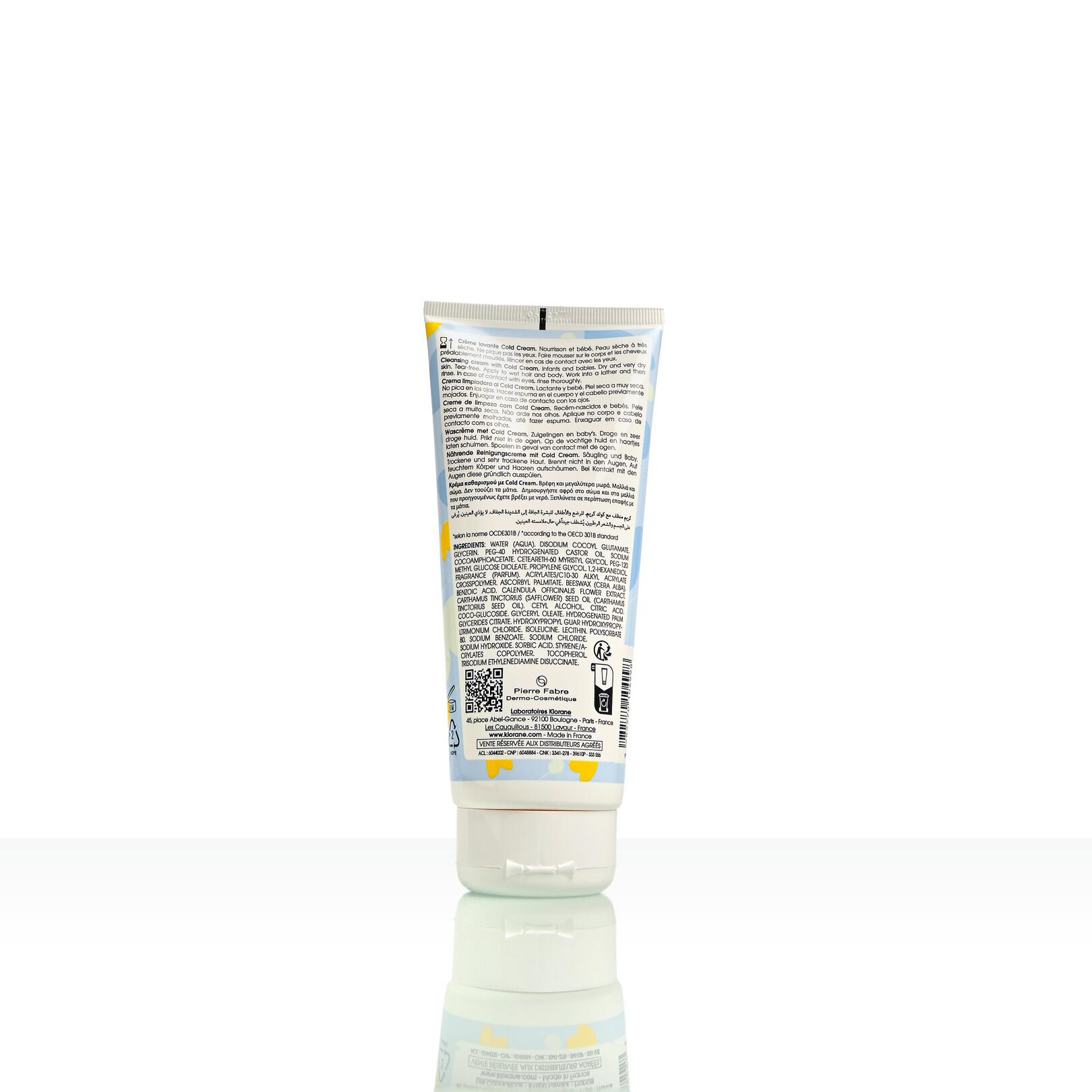 Crème lavante Cold Cream au Calendula