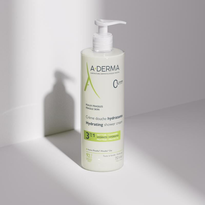 Crème douche hydratante