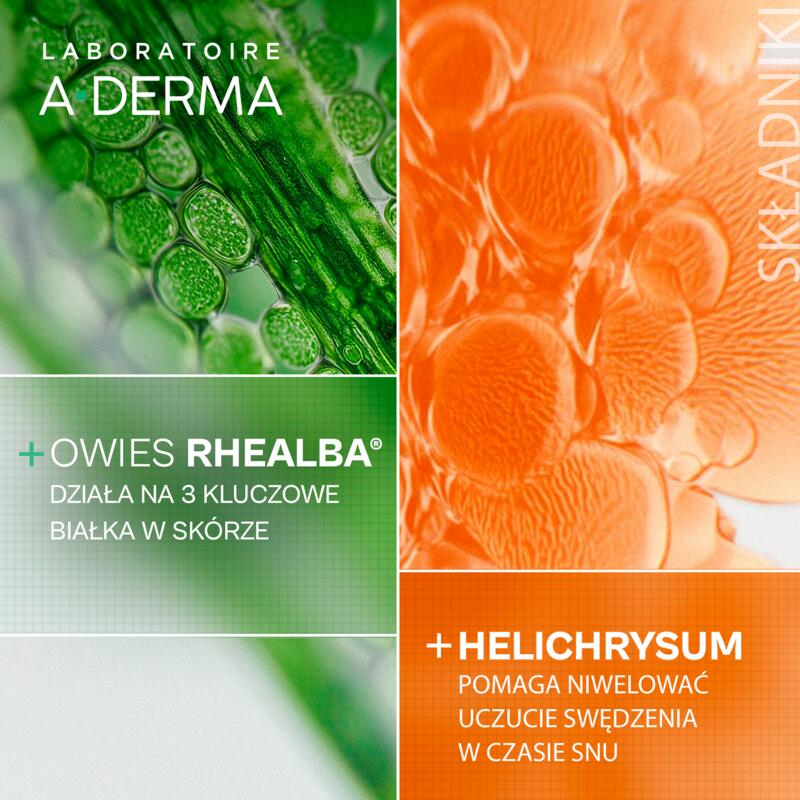 A-DERMA EXOMEGA CONTROL REGENERUJĄCY KREM EMOLIENT NA NOC 