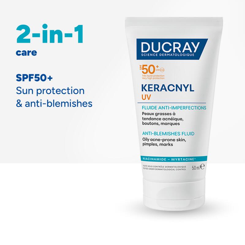 Fluid gegen Hautunreinheiten SPF50+