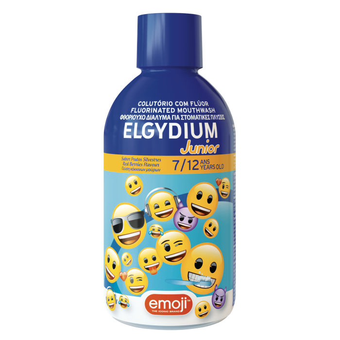 ELGYDIUM Emoji Junior płyn do płukania jamy ustnej