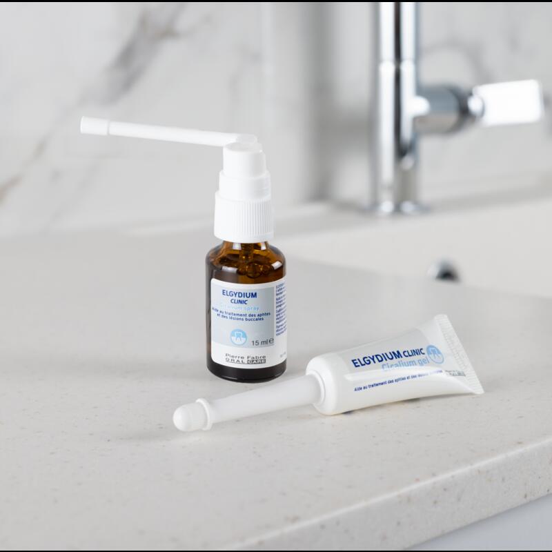 ELGYDIUM Clinic Cicalium - Tratamento de aftas em gel