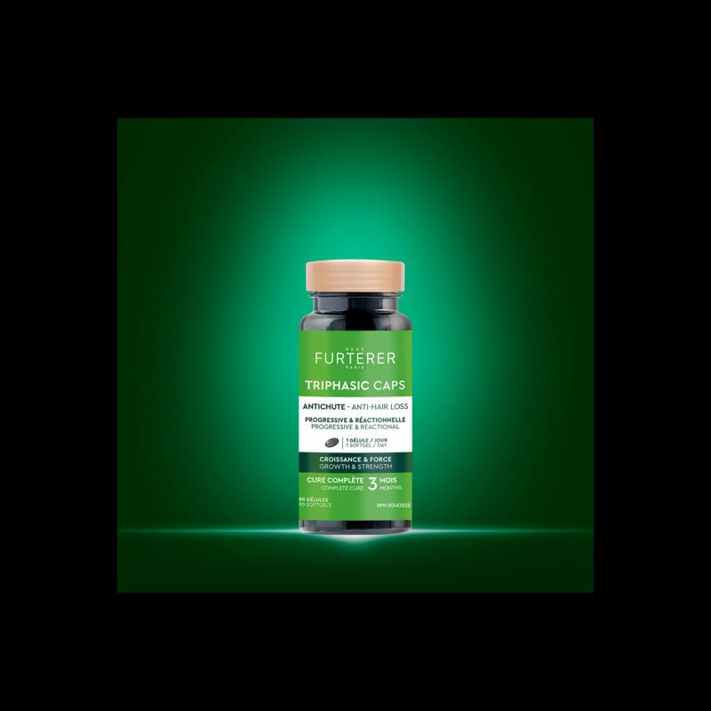 Triphasic Caps Antichute - Complément alimentaire antichute de cheveux