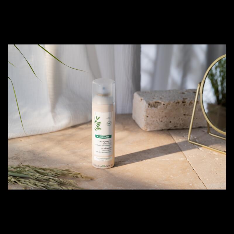 Shampoing sec au lait d'Avoine