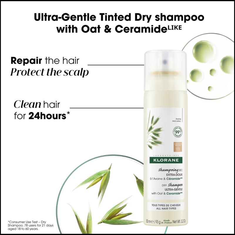 Ultra-Gentle Tinted Dry shampoo with Oat & Ceramideᴸᴵᴷᴱ
