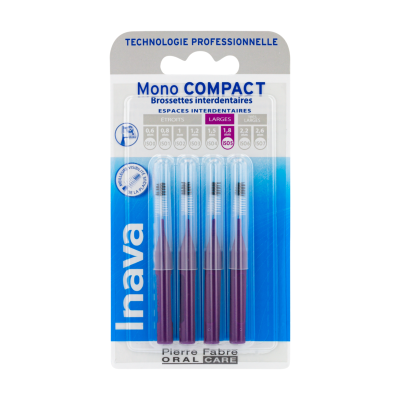 Inava MonoCompact violette (ISO 5) - brossette interdentaire