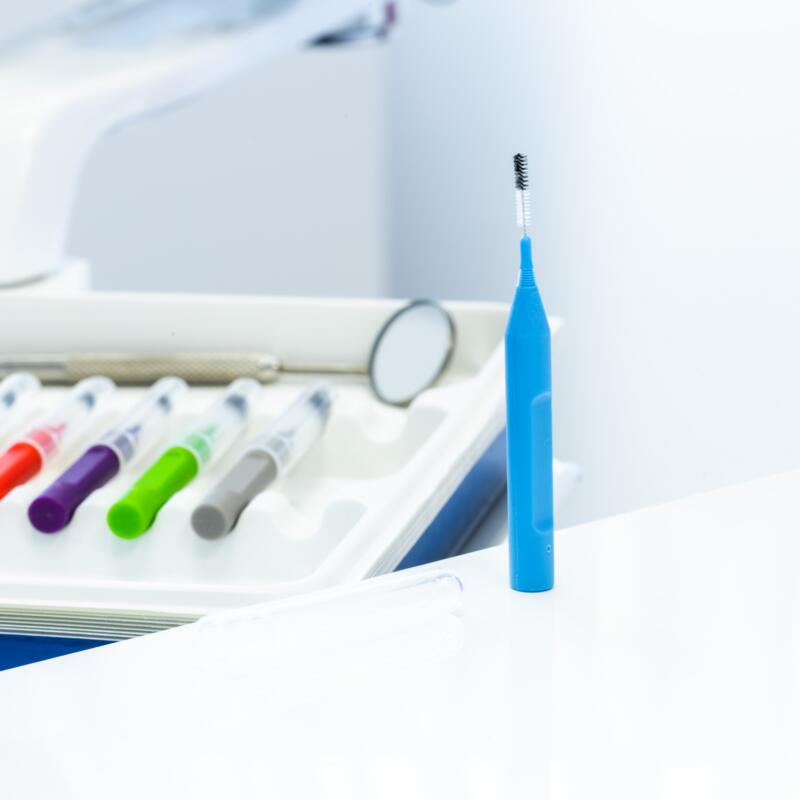 Inava MonoCompact bleue (ISO 1) - brossette interdentaire