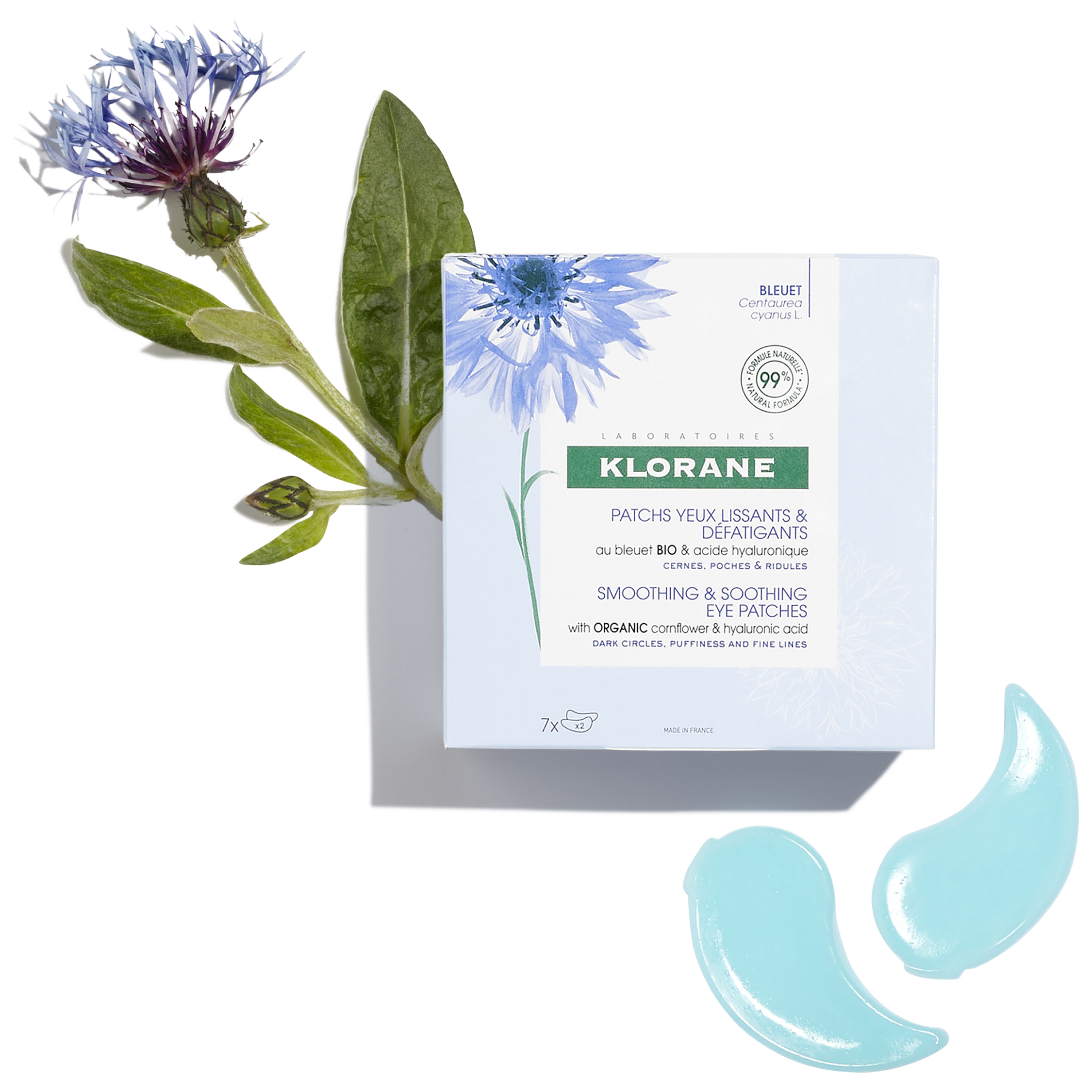 KL_Cornflower_Face_2020_Smoothing-And-Soothing-Eye-Patches_Packshot_14patches_CMYB_Print_Website_Active-Ingredient_3282779256438