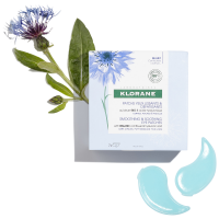  Face, Smoothing & Soothing Eye Patches with ORGANIC Cornflower 