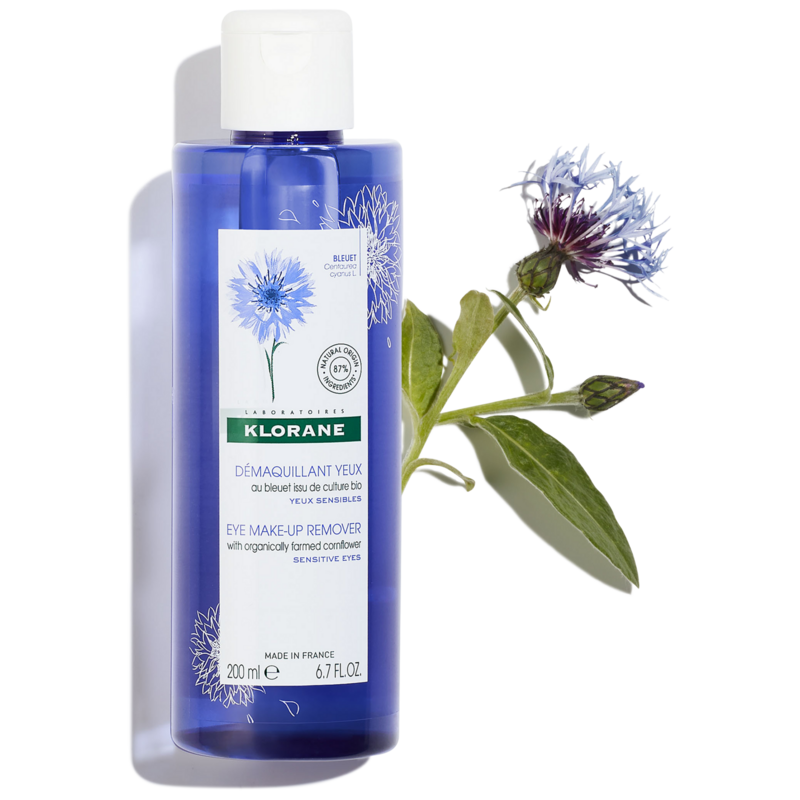 Eye Make-Up Remover with ORGANIC Cornflower