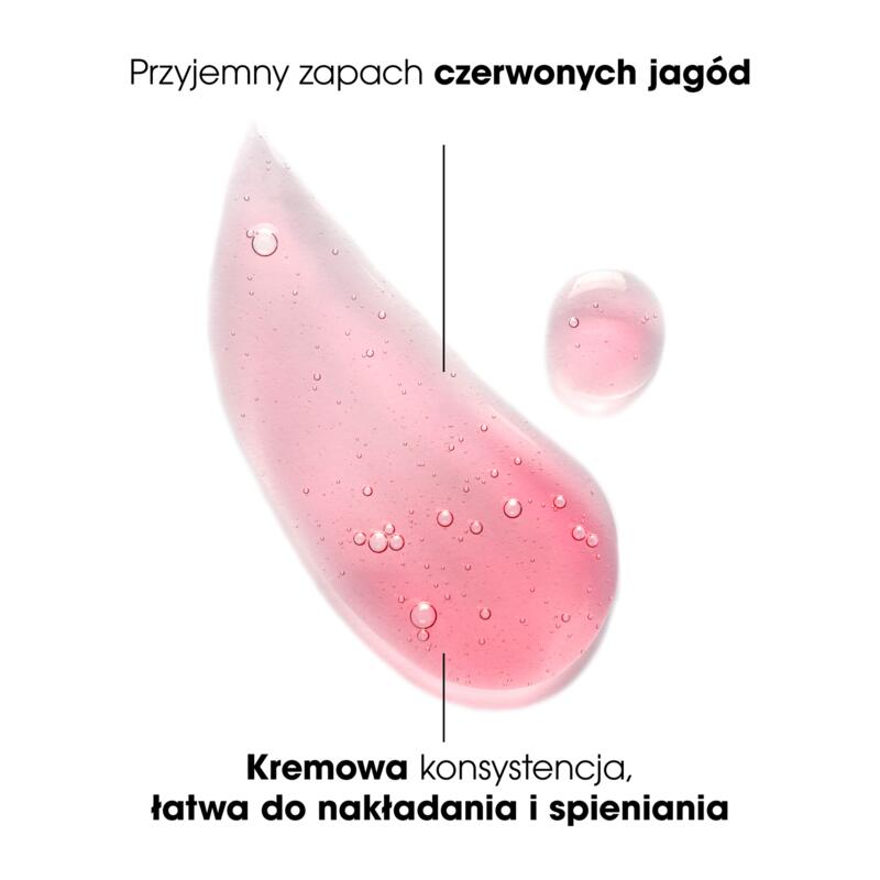 PROMIENNOŚĆ KOLORU Szampon przedłużający trwałość i intensywność koloru z granatem