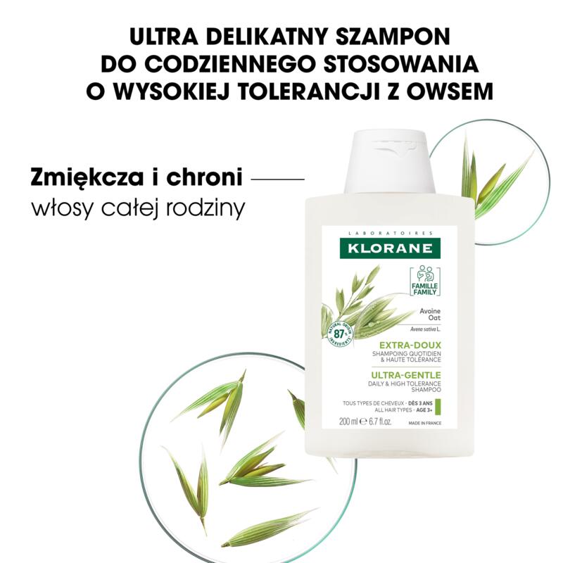 ULTRA DELIKATNY Szampon do codziennego stosowania o wysokiej tolerancji z owsem