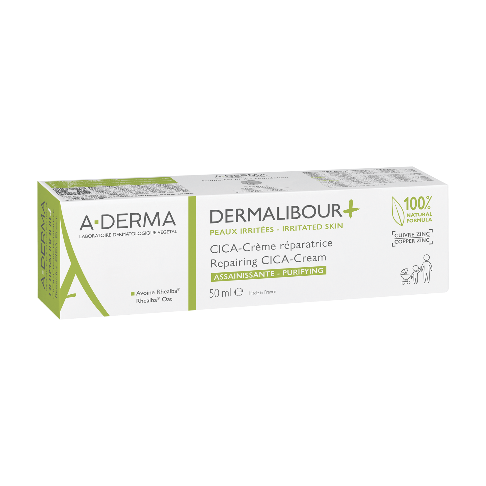 Pharmacie Ropars - Parapharmacie Aderma Dermalibour + Cica Crème