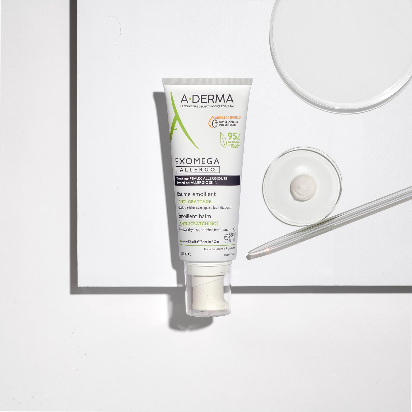 Baume émollient cosmétique stérile