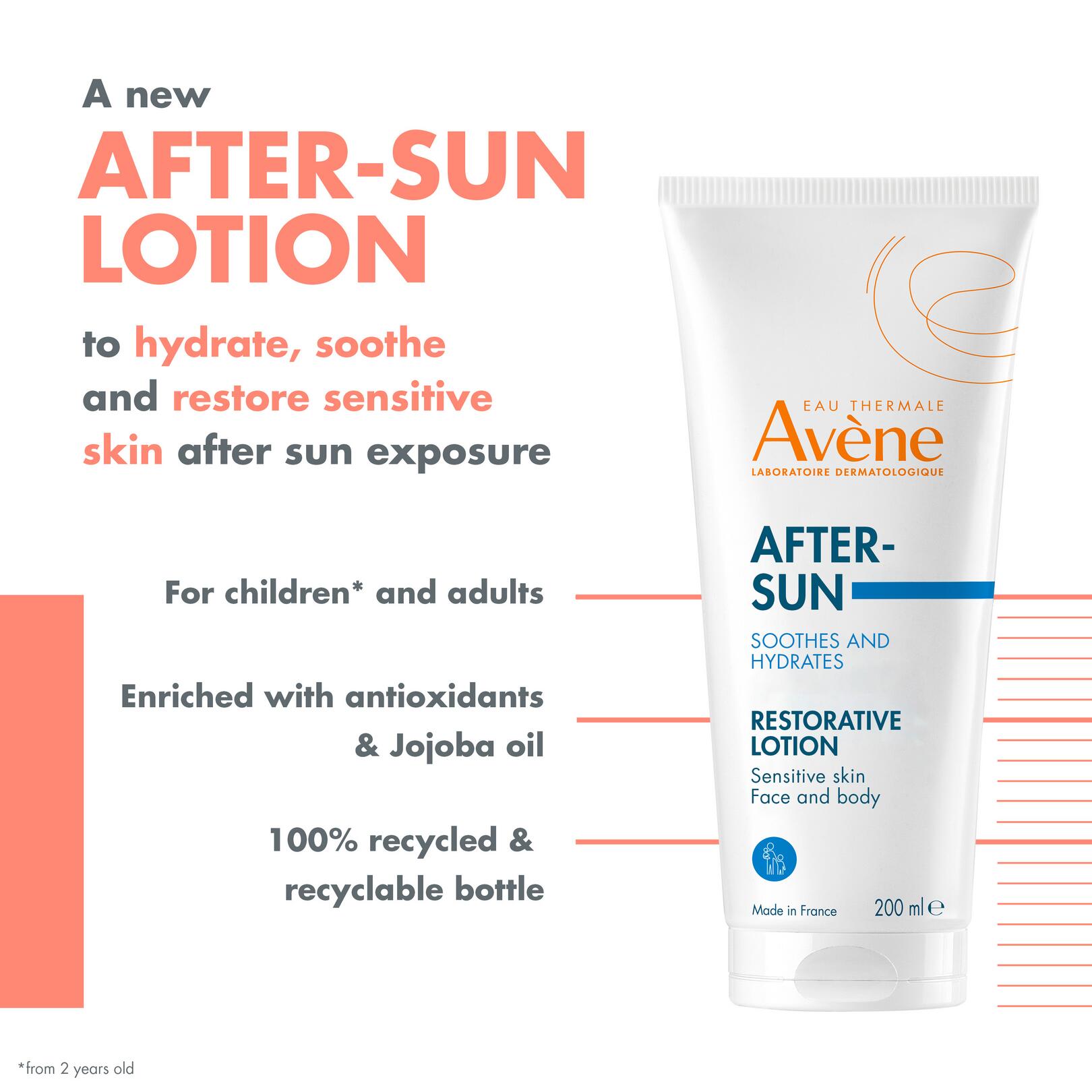 After-sun restorative lotion