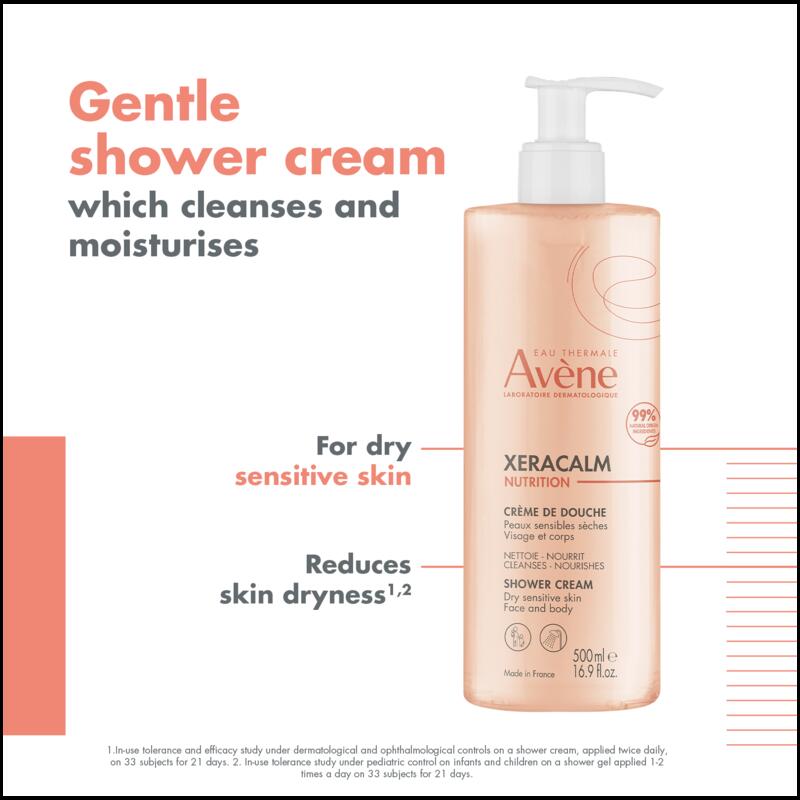 Nutrition Shower cream