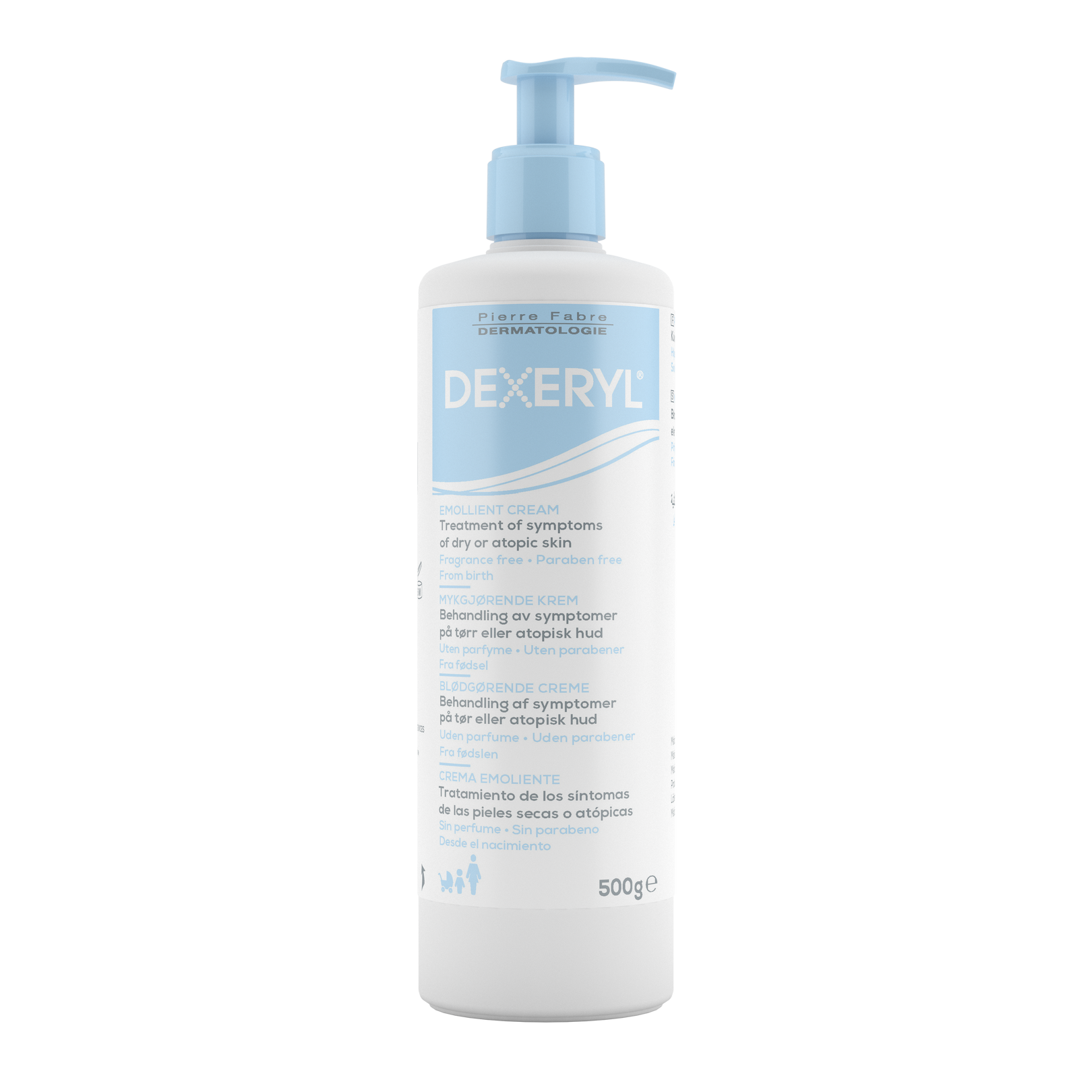 Dexeryl Emollient Cream 500 g restores the skin barrier