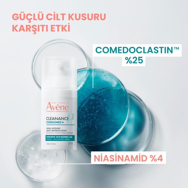 Cleanance Comedomed+ Niasinamid İçeren Cilt Kusurları için Yoğun Bakım Kremi 30 ml