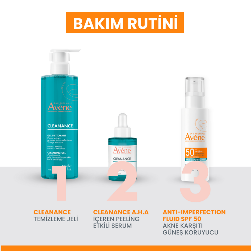 Monolaurin (%0,6) ve Çinko Glukonat (%0,1) İçeren SPF 50 Akne Karşıtı Güneş Kremi 40 ml