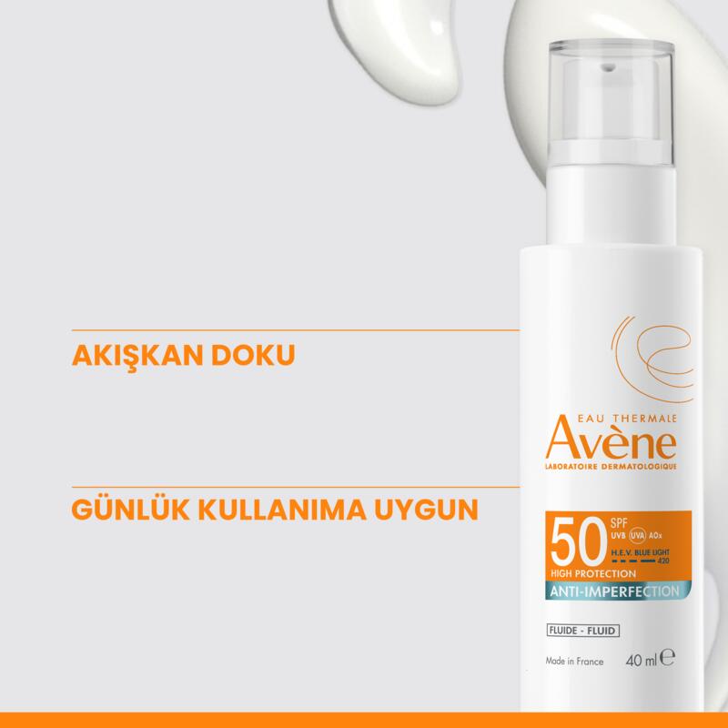 Monolaurin (%0,6) ve Çinko Glukonat (%0,1) İçeren SPF 50 Akne Karşıtı Güneş Kremi 40 ml