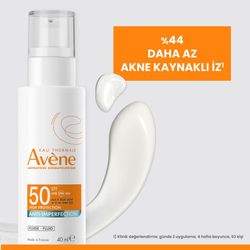 Monolaurin (%0,6) ve Çinko Glukonat (%0,1) İçeren SPF 50 Akne Karşıtı Güneş Kremi 40 ml