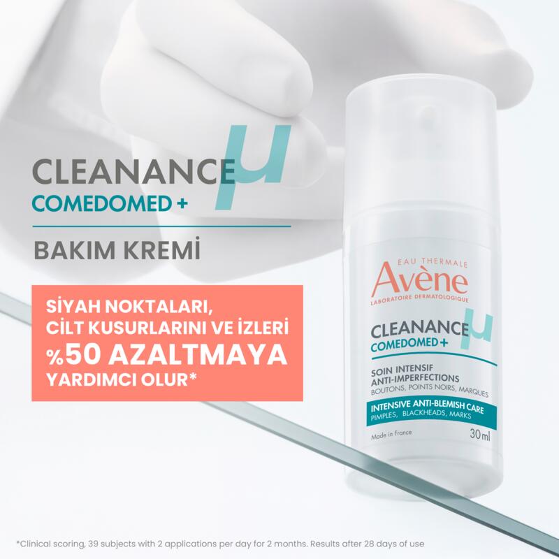 Cleanance Comedomed+ Niasinamid İçeren Cilt Kusurları için Yoğun Bakım Kremi 30 ml
