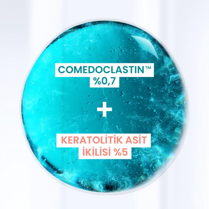Cleanance Comedomed Laktik ve Süksinik Asit İçeren Arındırıcı, Peeling Etkili Temizleme Jeli 