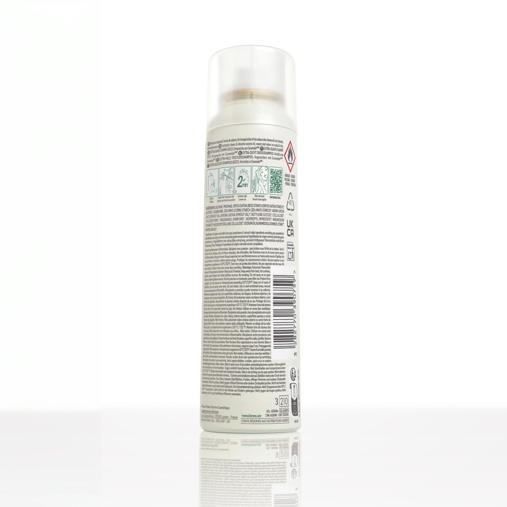 EXTRA-GENTLE TINTED Dry shampoo enriched with Ceramideᴸᴵᴷᴱ