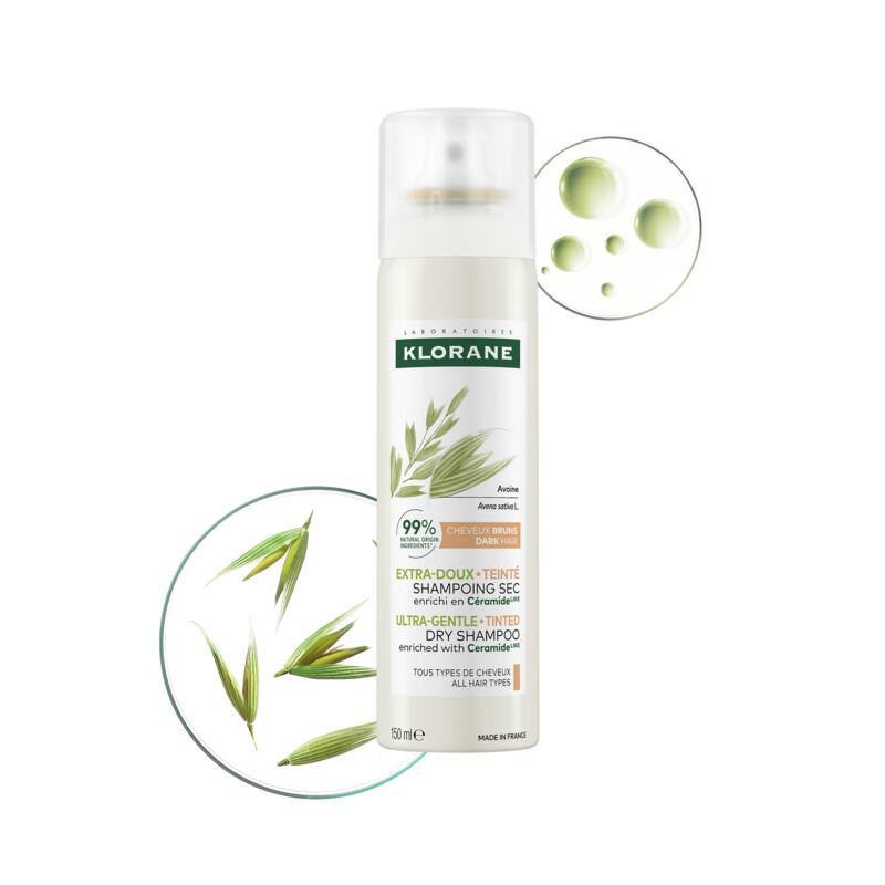 EXTRA-DOUX TEINTÉ Shampoing sec enrichi en Céramideᴸᴵᴷᴱ