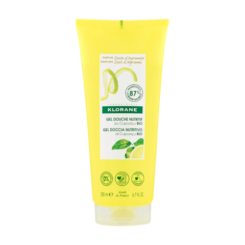 Körperpflege-Ritual Zitruszeste-Duschgel