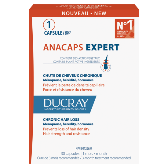  EXPERT, ANACAPS EXPERT - Chute de cheveux chronique - Complément alimentaire