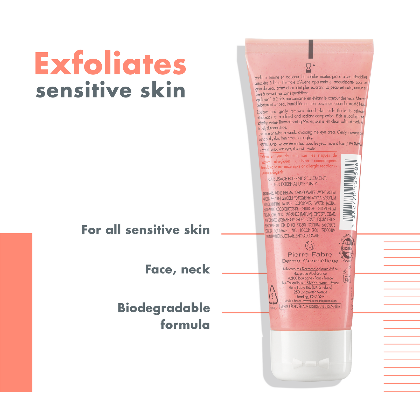 Gentle Exfoliating Gel Eau Thermale Avène