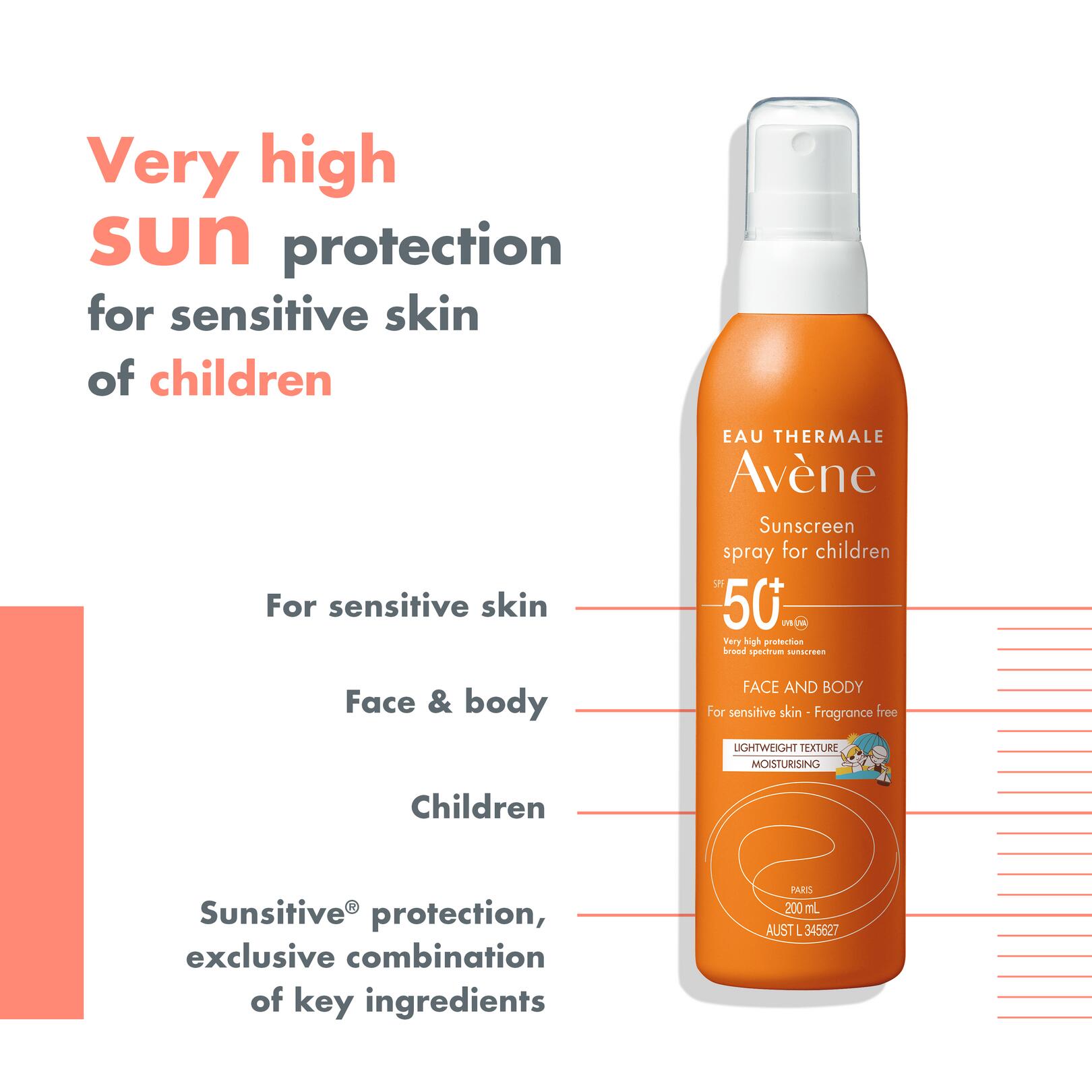 Eau Thermale Avène - Spray enfant SPF 50+ 200 ml