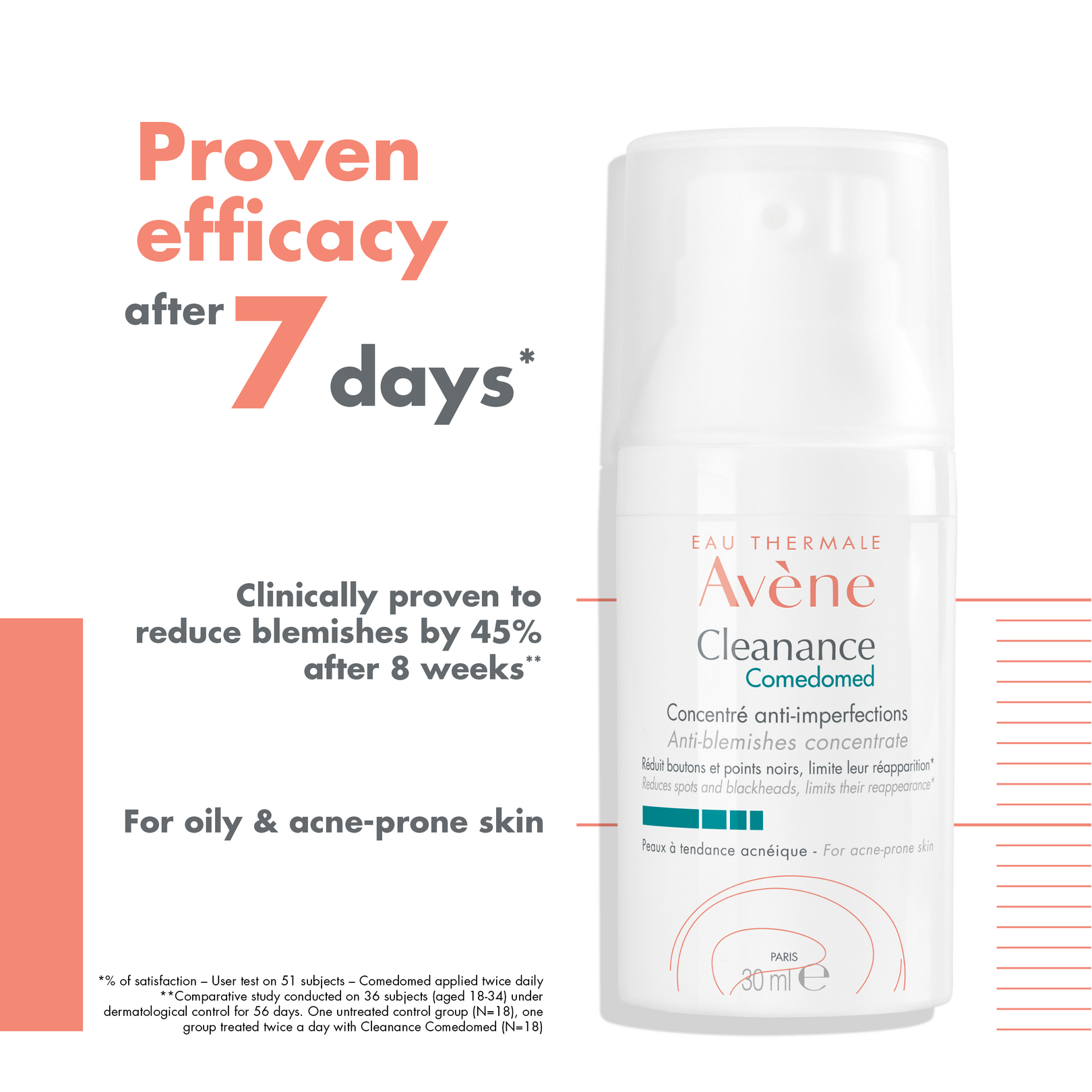 Cleanance Comedomed, works to reduce blemishes and blackheads,