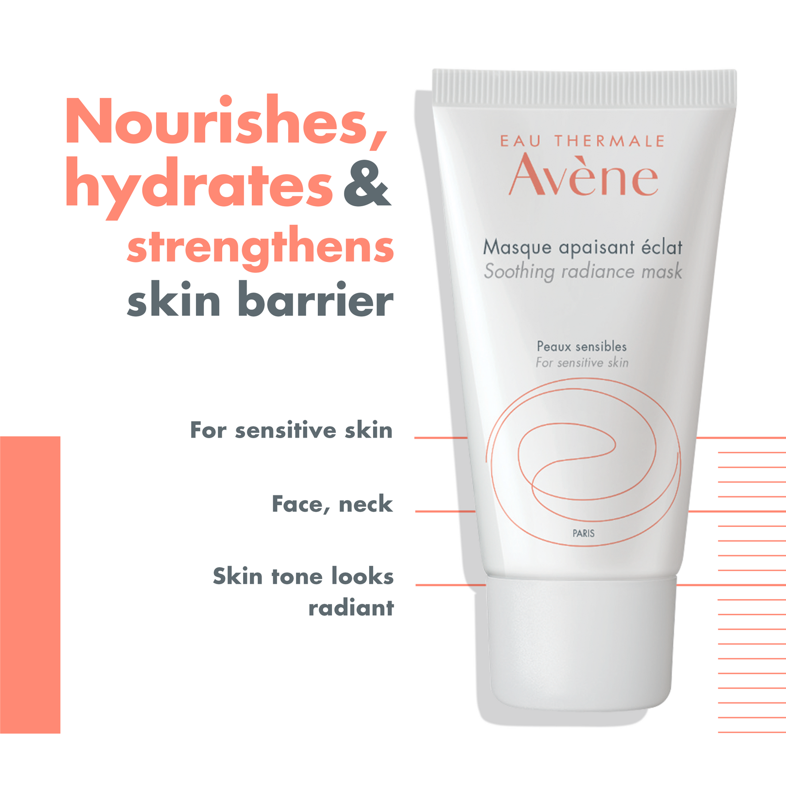 Soothing Radiance Mask Eau Thermale Avène