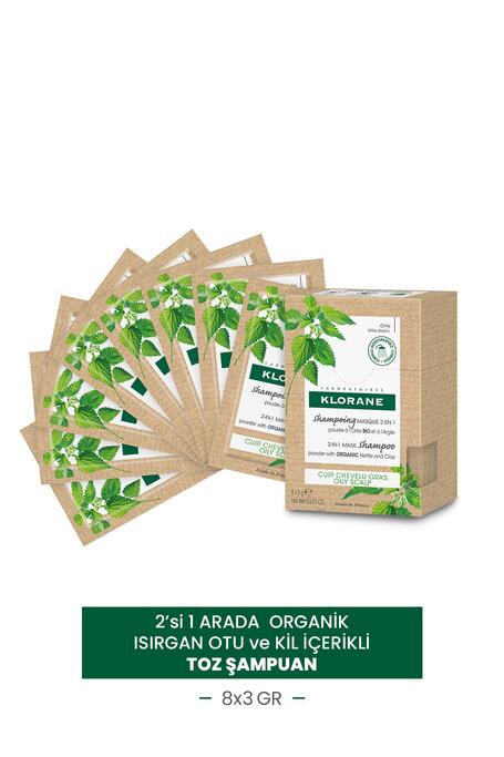 ORGANİK Isırgan Otu İçerikli Toz Şampuan
