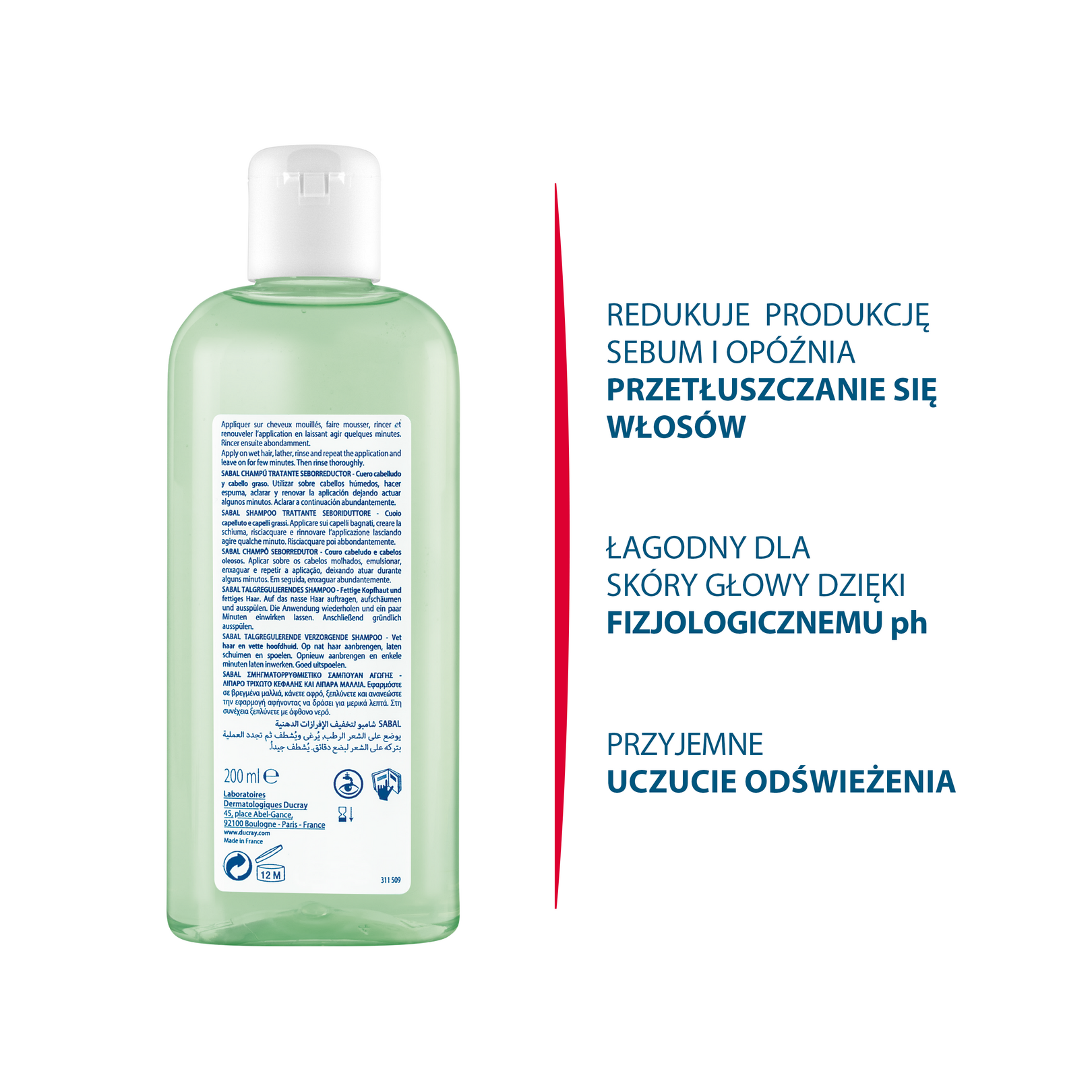 Sabal Szampon redukujący wydzielanie sebum