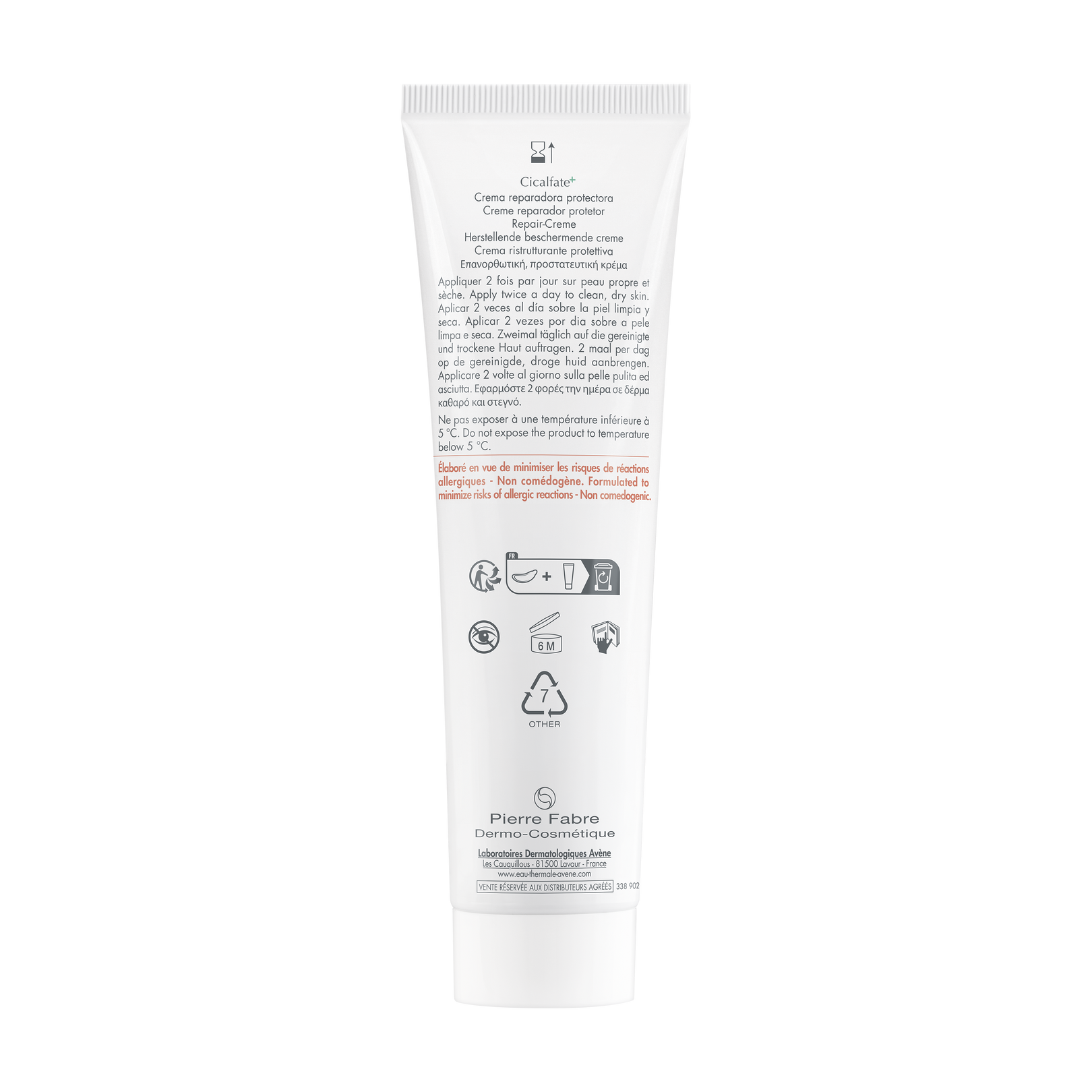 Crème réparatrice protectrice