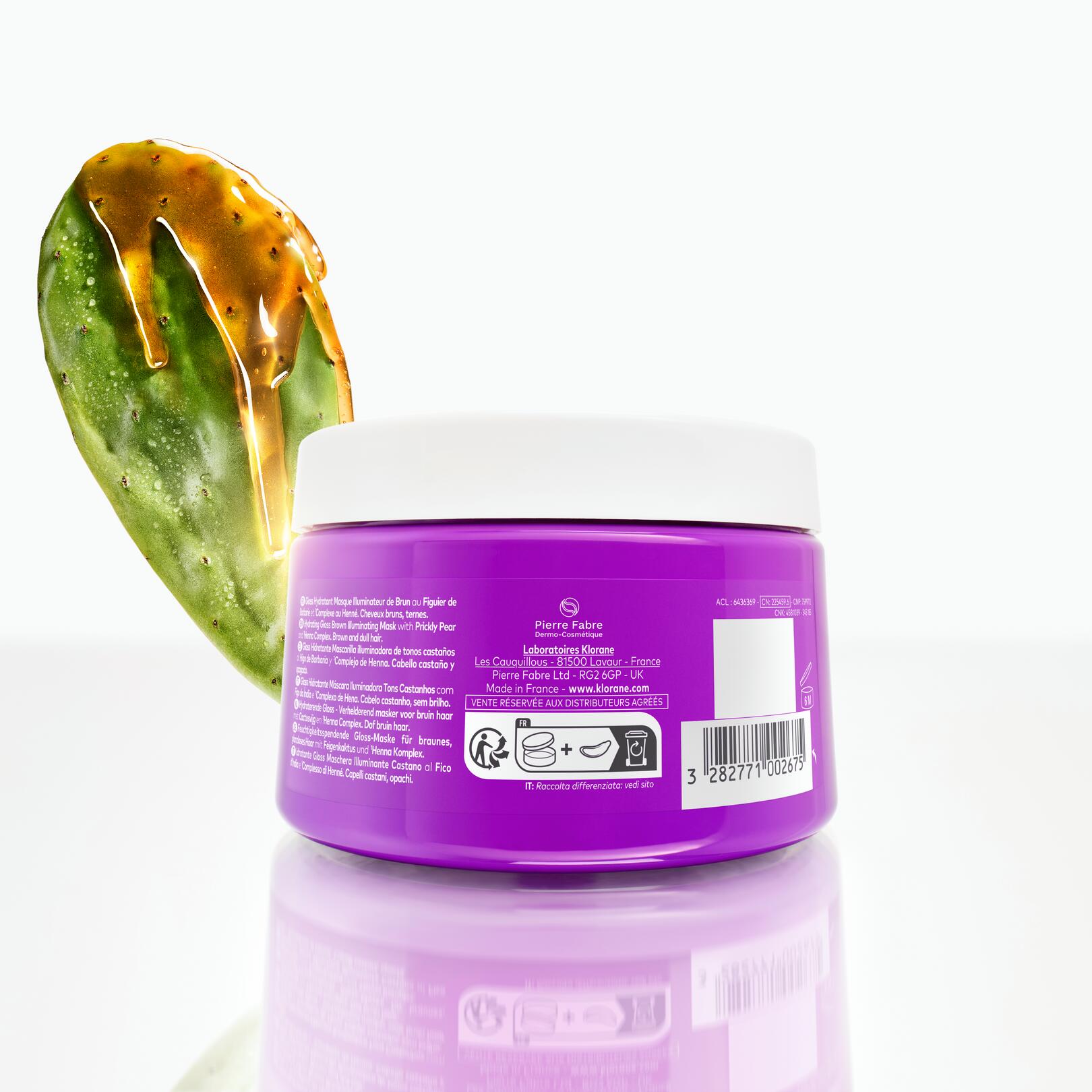 GLOSS HYDRATANT Mascarilla iluminadora para tonos castaños
