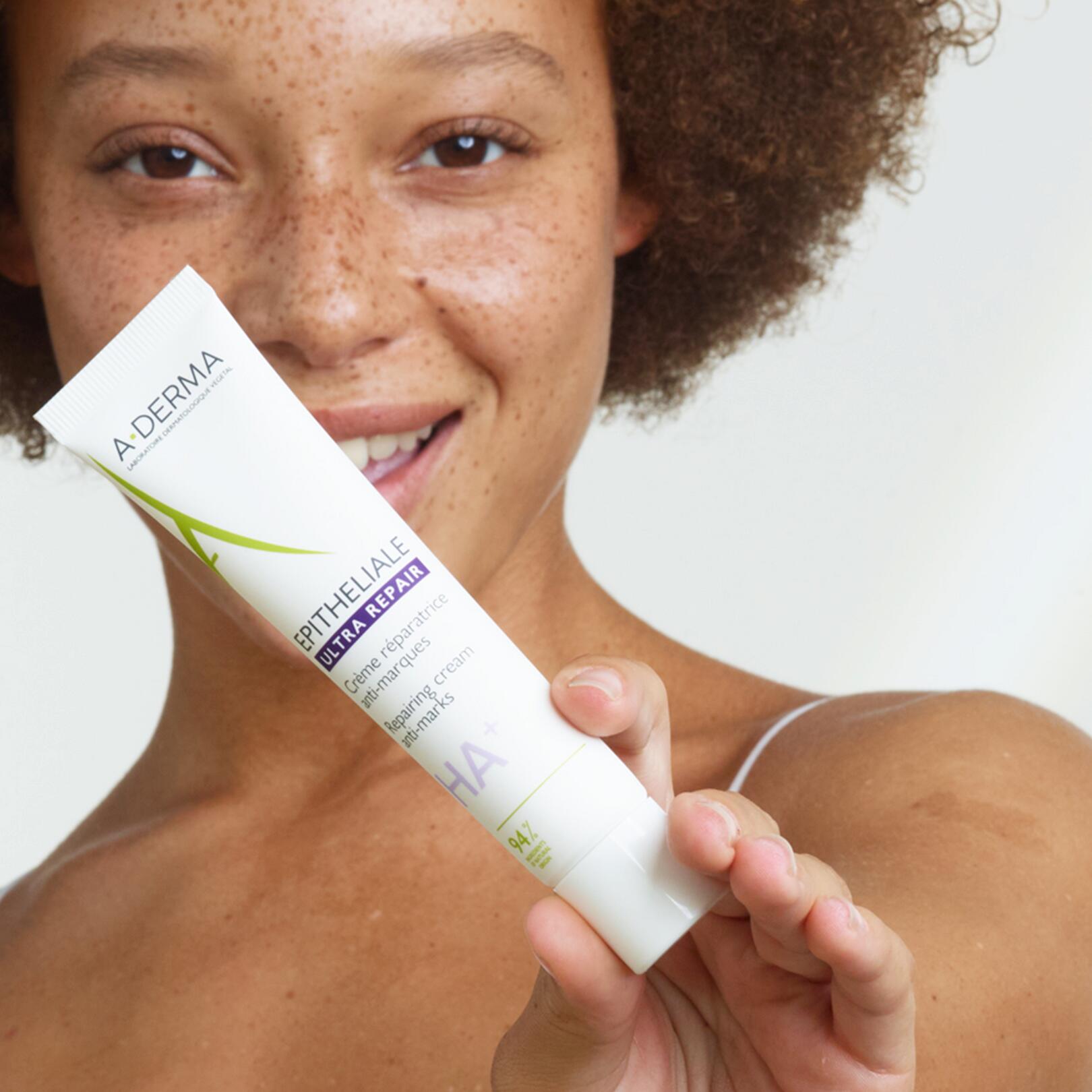 Crème réparatrice anti-marques